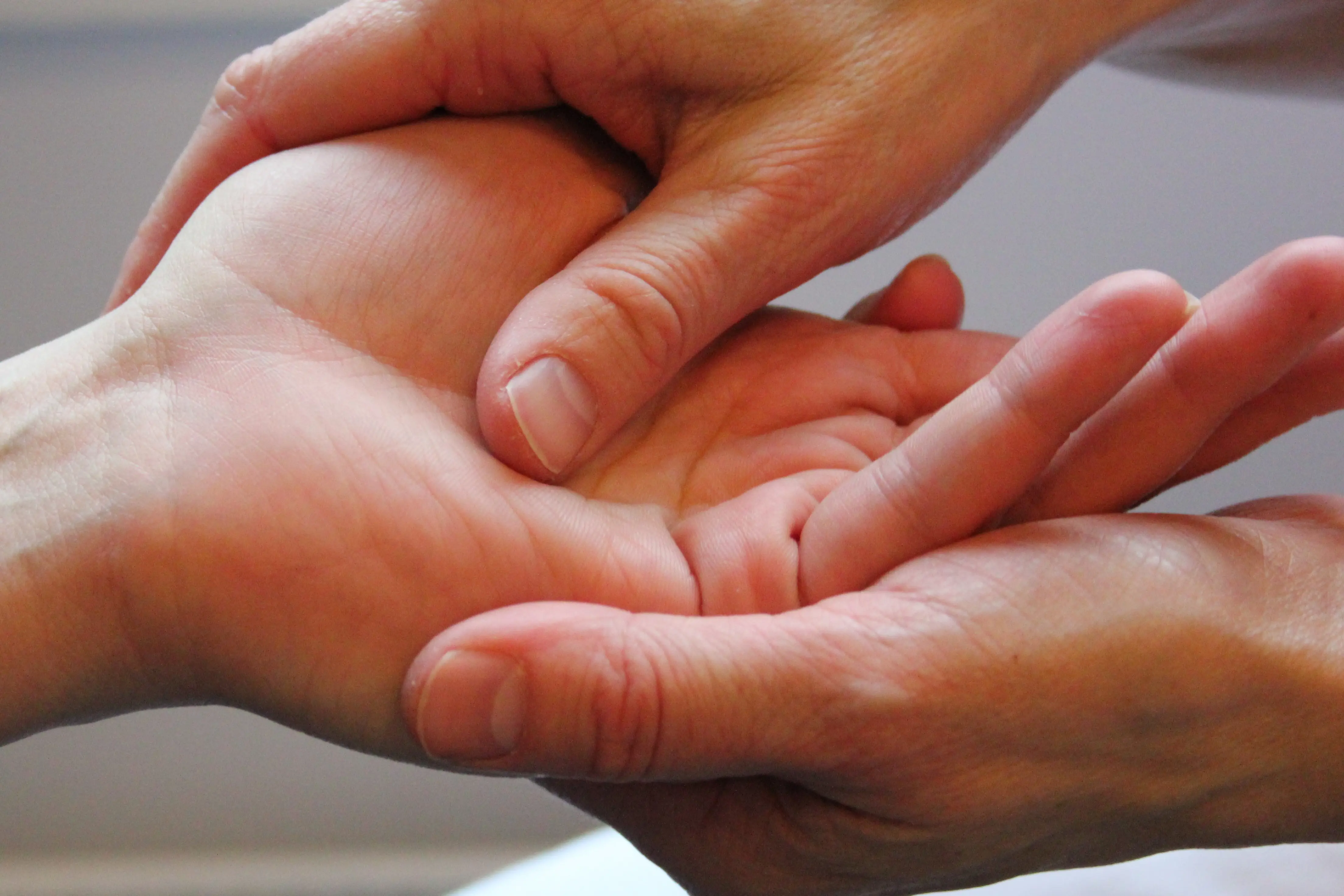 Forberedelse til stimulering av ansikt og munn.