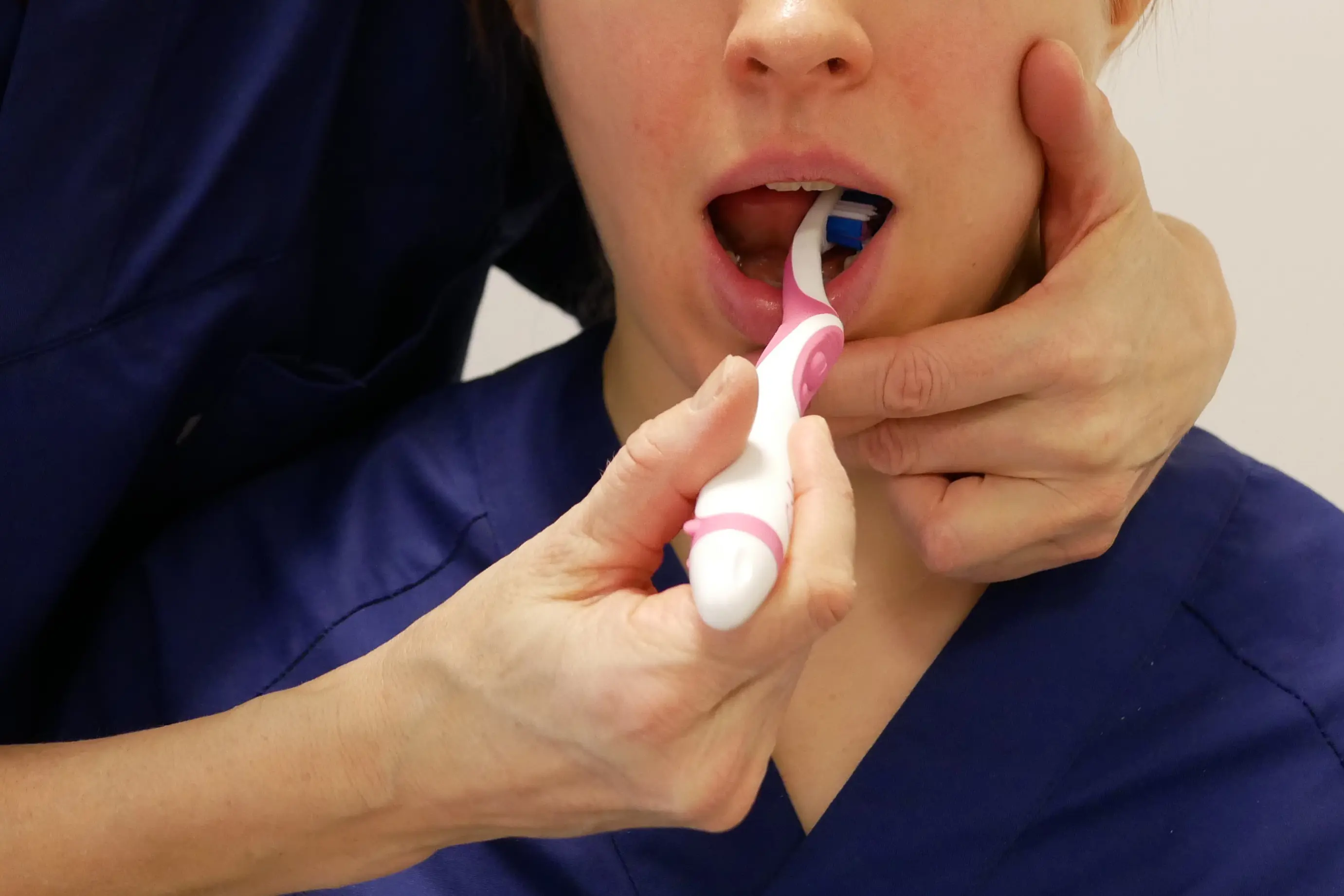 Øke toleranse for berøring